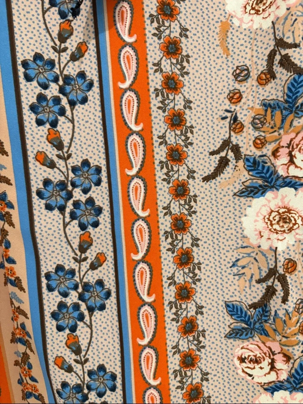 NEW [Haptics] Coral Ruffle V Neck Floral Print Sleeveless Tank Top Women’s 2X - Picture 7 of 9